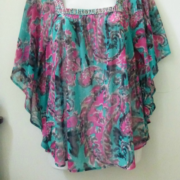 INC International Concepts Size M Top - Picture 2 of 8